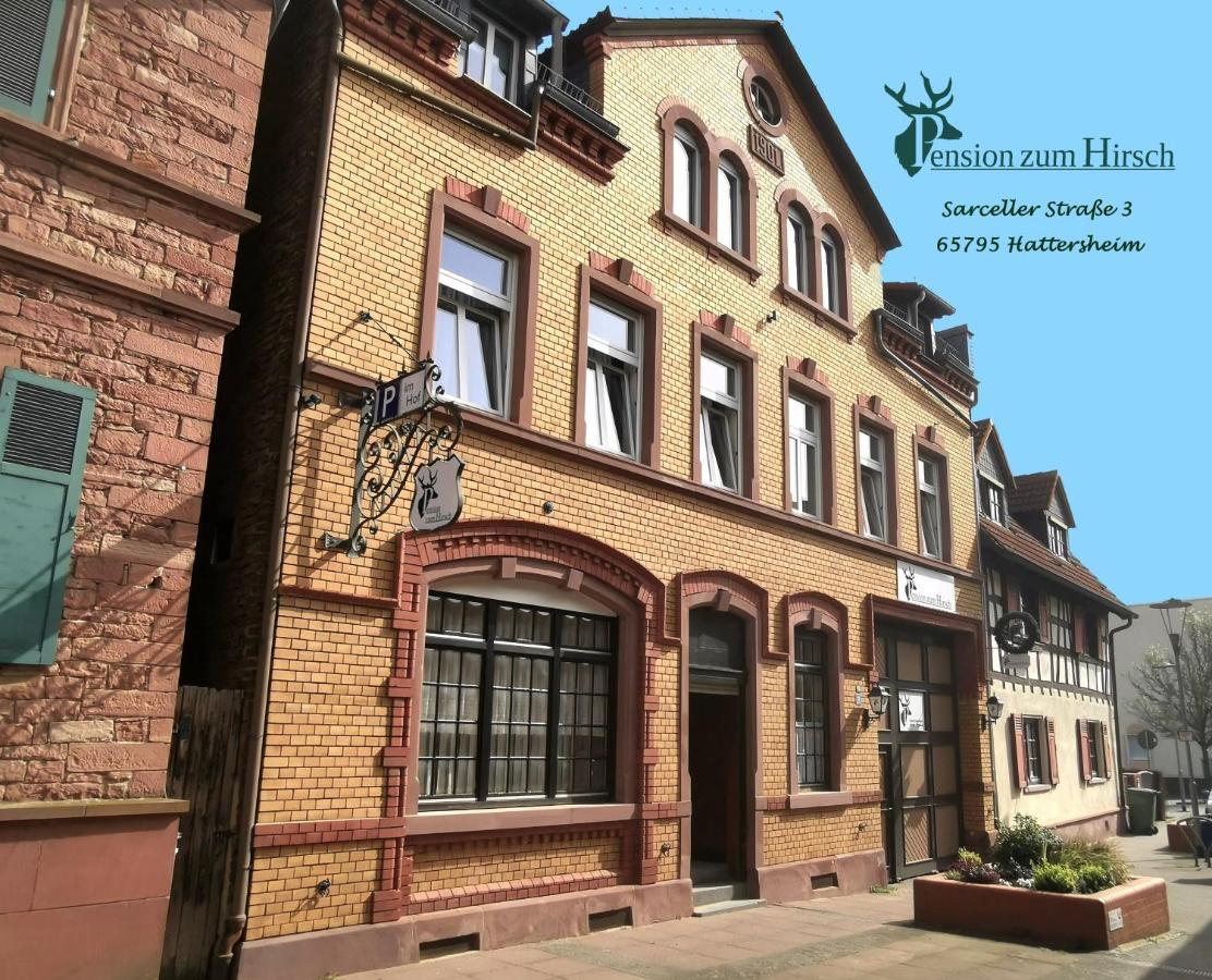 Pension Zum Hirsch Hattersheim am Main Exterior photo