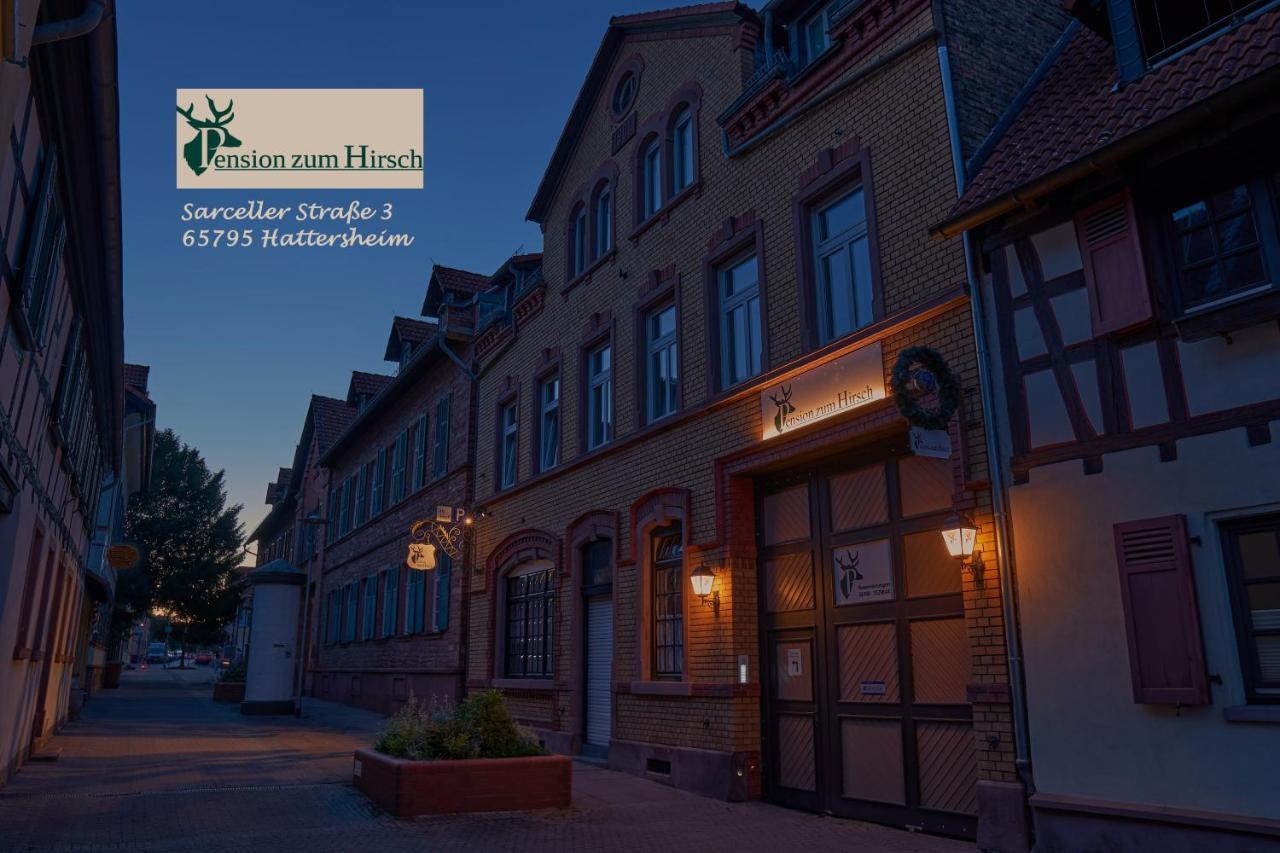 Hotel-Pension Zum Hirsch Hattersheim am Main Exterior photo